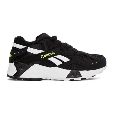 Reebok Classics Black And White Aztrek Sneakers