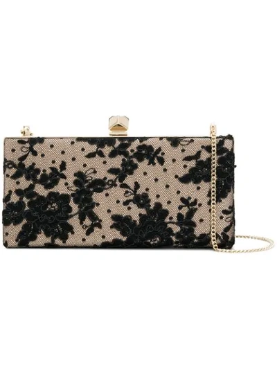 Floral Jimmy Choo Wallets Jimmy Choo Celeste/s Black Floral Lace