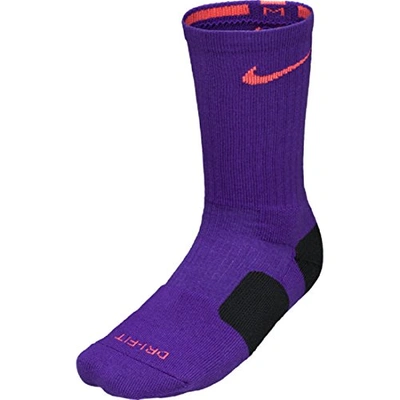negativo Mejorar Prescripción Nike Dri-fit Elite Crew Basketball Socks In Court Purple/bright Crimson |  ModeSens