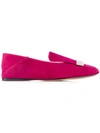 Sergio Rossi Sr1 Lined Loafers In Pink