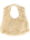 Numero 10 Sunvalley Shearling Bag - White