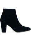 Chie Mihara Hibo Heeled Ankle Boots In Blue