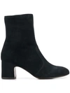 Chie Mihara Naylon Ankle Boots - Black