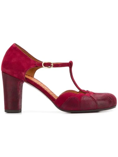 Chie Mihara Kasia T-bar Pumps In Red