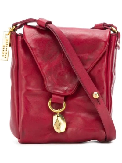 Munoz Vrandecic Triangle Shoulder Bag In Red