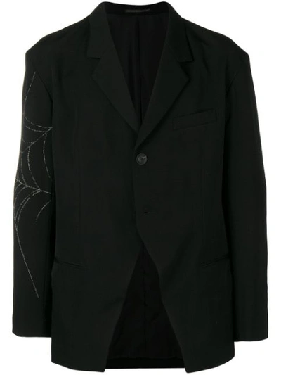 Yohji Yamamoto Spider Web Blazer In Black