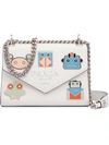 Prada Monochrome Logo Shoulder Bag - White