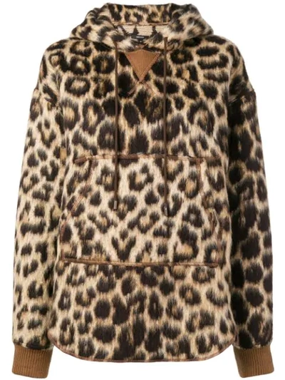 R13 Leopard Print Pullover - Neutrals