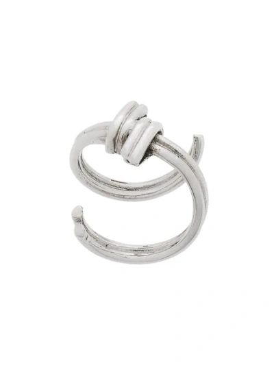 Annelise Michelson Wire Ring In Silver