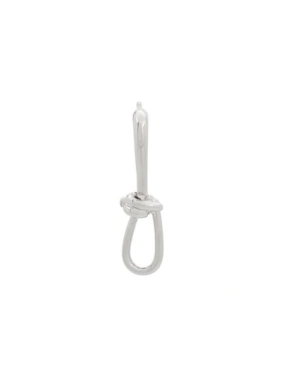 Annelise Michelson Small Wire Earring In Silver