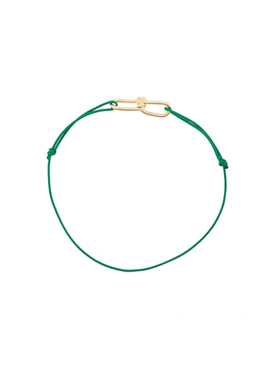 Annelise Michelson Extra Small Wire Cord Bracelet - Green