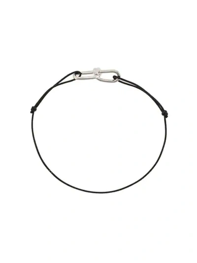 Annelise Michelson Extra Small Wire Cord Bracelet - Black