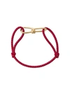 Annelise Michelson Small Wire Bracelet In Red