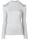 Michael Michael Kors Peekaboo Jumper - Silver