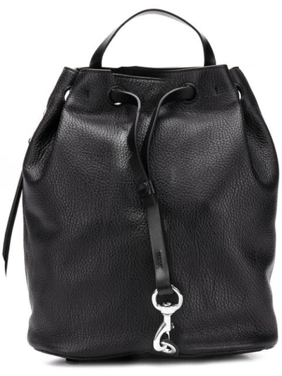 Rebecca Minkoff Bucket Backpack In Black