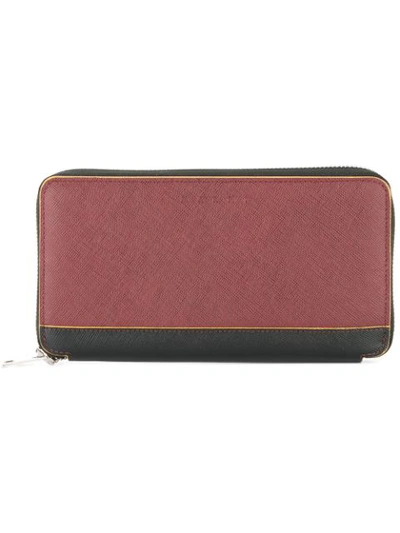 Marni Rectangular Shaped Wallet In Brown