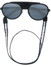 Dolce & Gabbana Eyewear Phantos Sunglasses - Black
