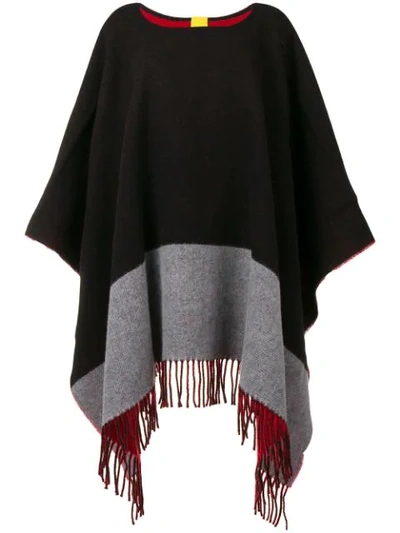 Tsumori Chisato Roll Neck Poncho - Brown