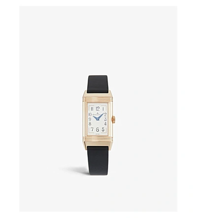 Jaeger-lecoultre Womens Q3352420 Reverso Stainless Steel And Leather Watch
