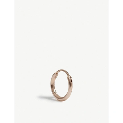 Astrid & Miyu Basic Seamless Hoop Earring In Rose Gold