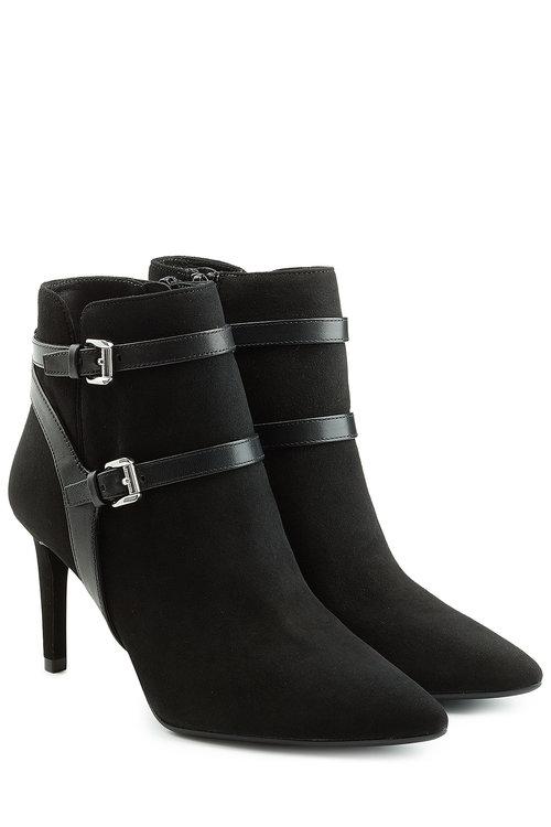 michael michael kors keisha leather ankle booties