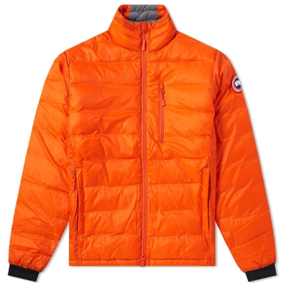 Canada Goose Lodge Jacket In Orange