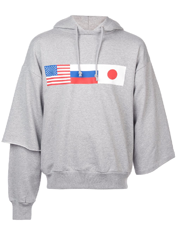 gosha rubchinskiy double sleeve sweatshirt
