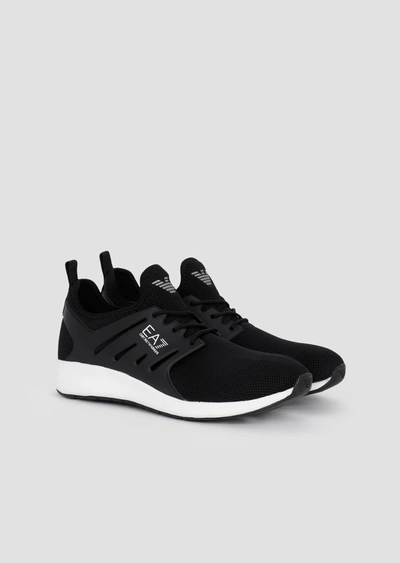 Emporio Armani Sneakers - Item 11590012 In Black