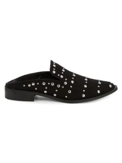 Circus By Sam Edelman Lucielle Studded Mules In Black