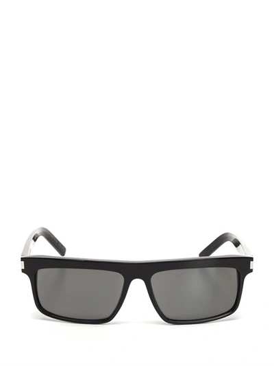Saint Laurent Sunglasses In Black Havana Grey