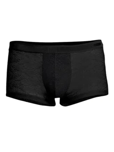 Hom Autumn Boxer Briefs In Black