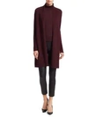 Saks Fifth Avenue Collection Cashmere Duster In Dark Plum