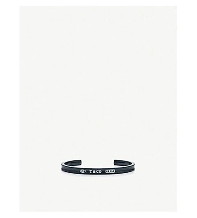 Tiffany Co Tiffany 1837 Titanium Narrow Cuff In Silver ModeSens