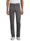 7 For All Mankind Slim Luxe Sport Straight Jeans In Gunmetal
