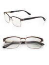 Tom Ford Square Optical Frames In Brown