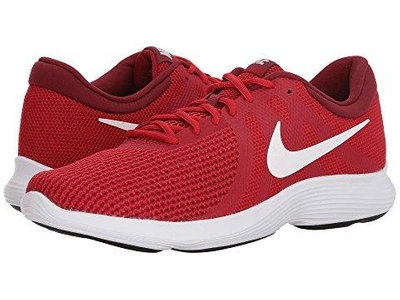 Nike Revolution 4, Gym Red/white/team Red/black | ModeSens