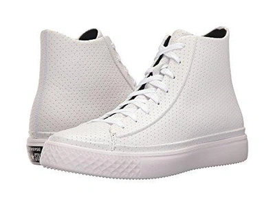 Converse Chuck Taylor All Star Modern Perforated Leather, White/white |  ModeSens