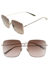 Dior Stellaire 59mm Square Sunglasses In Champagne