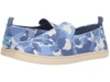 Toms , Infinity Blue Abstract Leaf