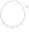 Yoko London Women's 18k White Gold, Pearl & Diamond Station Necklace