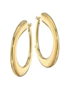 Roberto Coin 18k Yellow Gold Hoop Earrings