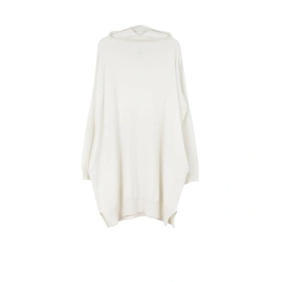 Arela Aspen Cashmere Hoodie In White In Natural White