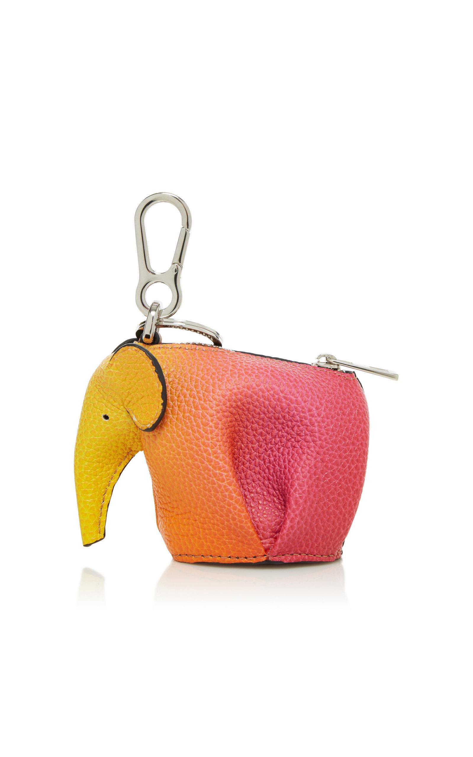 Loewe Elephant Ombré Leather Coin Purse In Multi | ModeSens