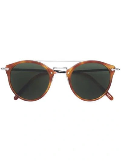 Oliver Peoples 'remick' Sunglasses In Brown