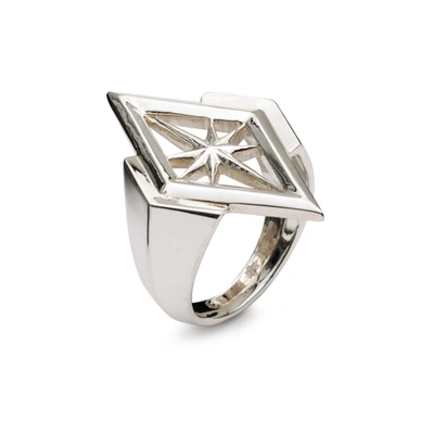 Rachel Jackson London Nova Star Ring In Silver
