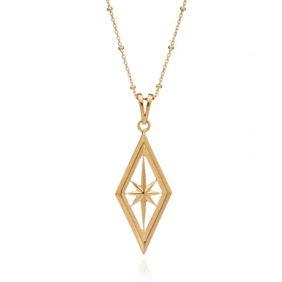 Rachel Jackson London Nova Star Necklace In Gold