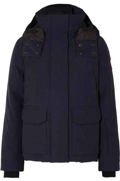 Canada Goose Blakely Hip-length Park W/ Detachable Hood In Blue