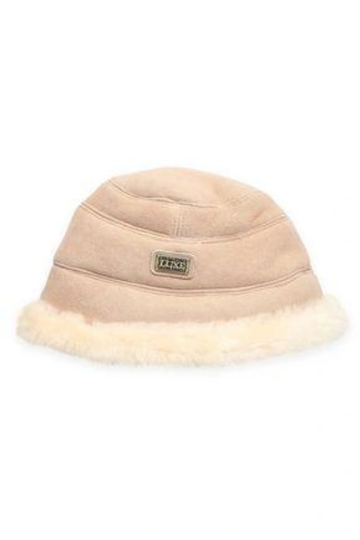 Australia Luxe Collective Woman Shearling Hat Sand