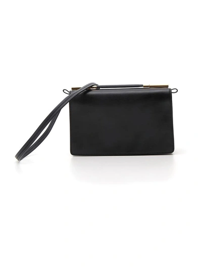 Stella Mccartney Small Shoulder Bag In Black