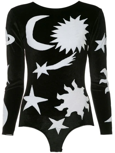 Alexia Hentsch Space Velvet Body In Black